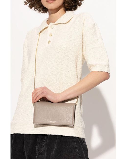 Marc Jacobs 'the Slim 84 Mini' Wallet With Shoulder Strap in