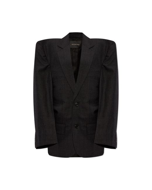 Balenciaga Black Woolen Jacket