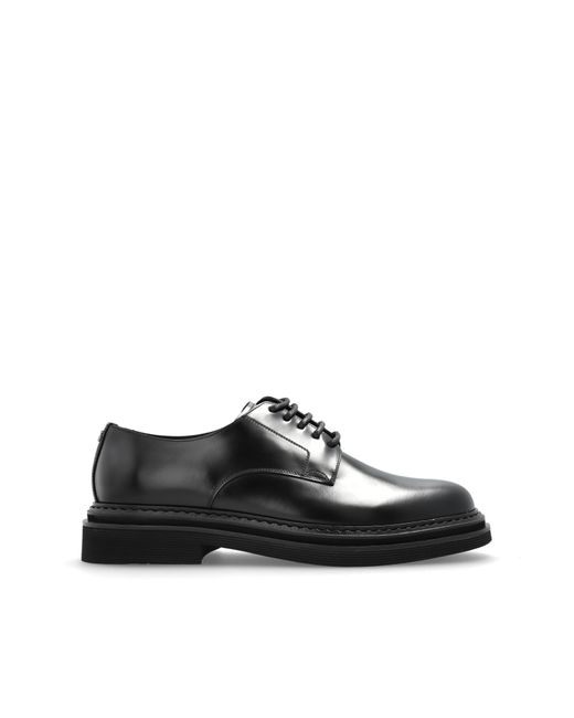 Dolce & Gabbana Black 'Derby' Type Shoes for men
