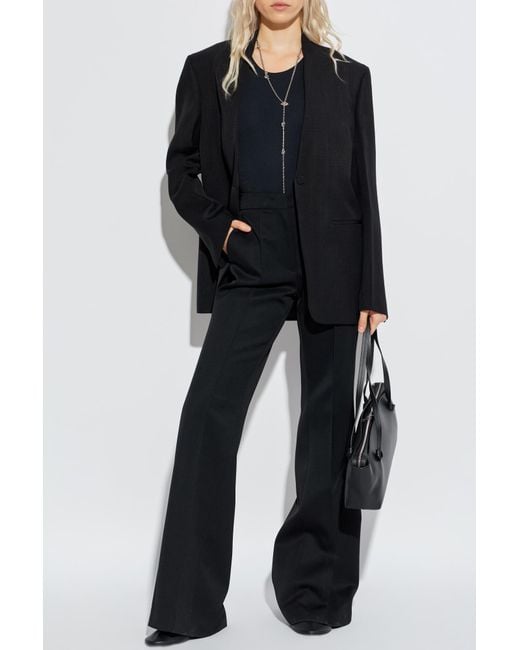 Jil Sander Black Sleeveless Bodysuit