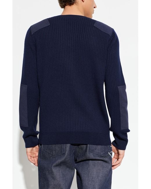 A.P.C. Blue Sweater 'Mallarme' for men
