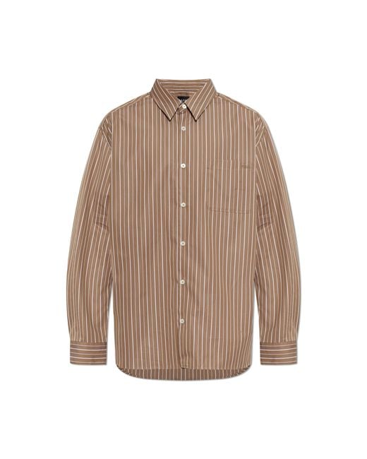 A.P.C. Brown 'Malo' Shirt for men