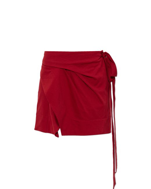 Isabel Marant Red 'Berenice' Skirt