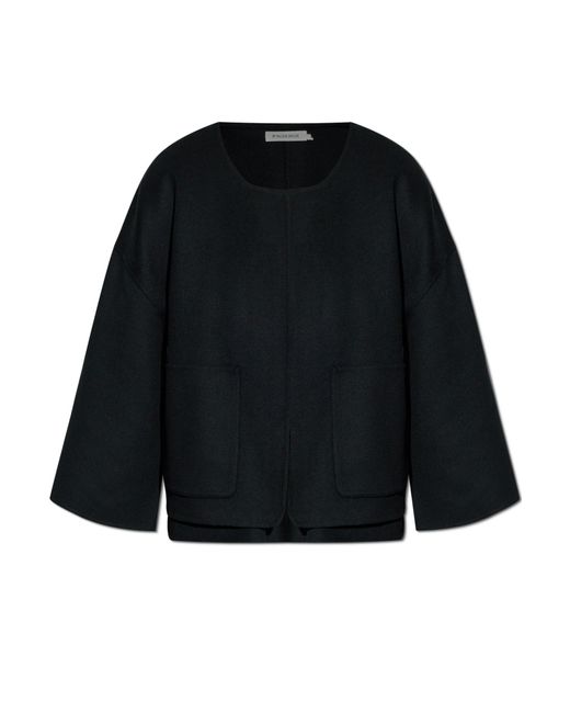 By Malene Birger Blue Wool Jacket "Jacquie"