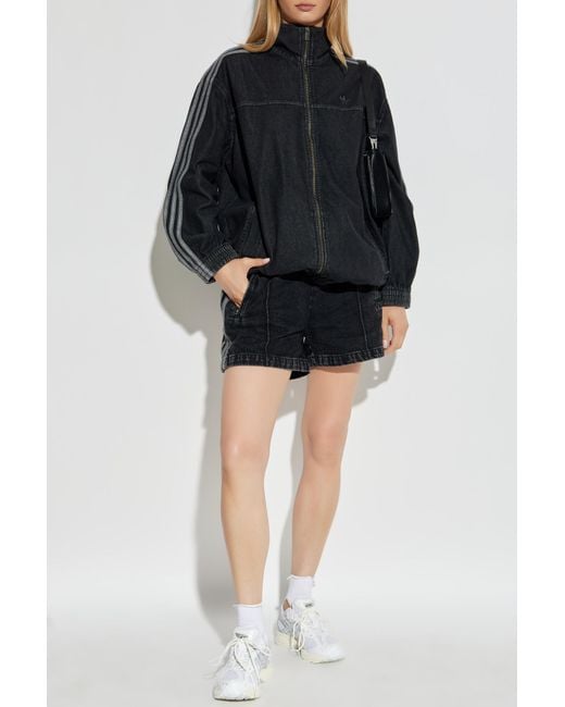 Adidas Originals Black Denim Shorts