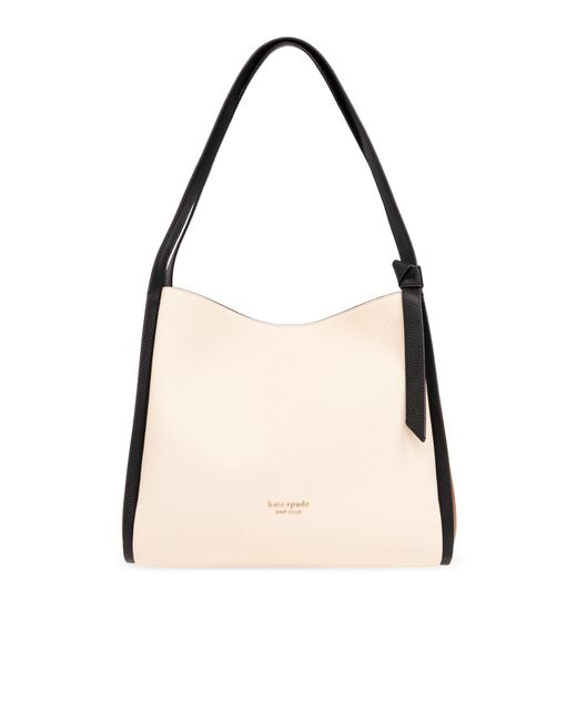 Kate Spade Natural ‘Knot’ Shopper Bag