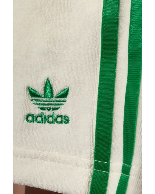 Adidas Originals Natural Shorts With Logo