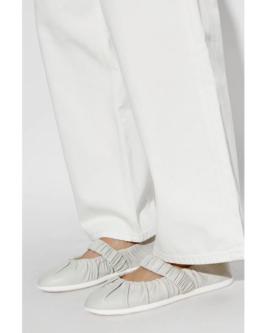 Bogner Gray "Vienna" Leather Shoes