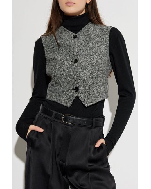 Max Mara Black Vest "Beato"