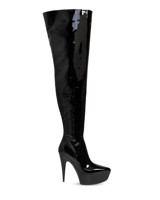 Balenciaga Black Over-The-Knee Boots