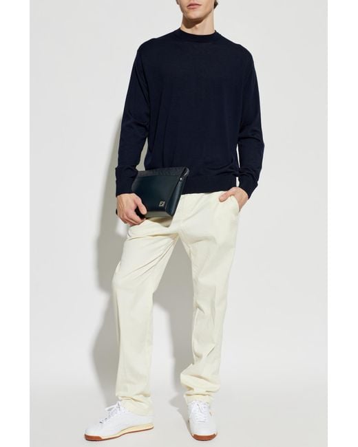 Paul & Shark Blue Wool Sweater for men
