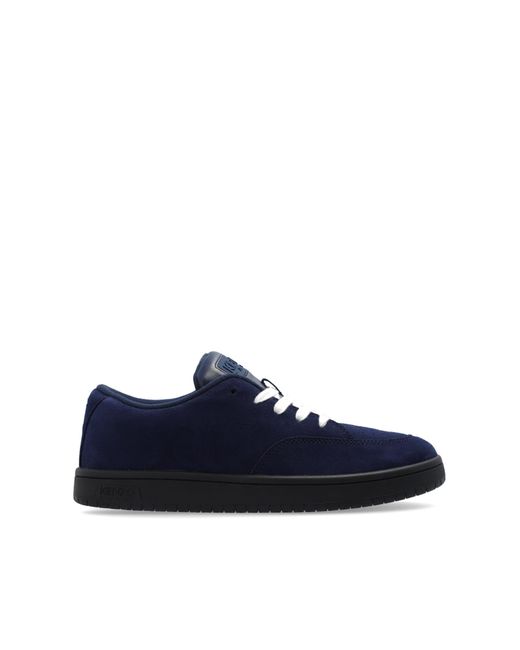 KENZO Blue Suede Sneakers, for men