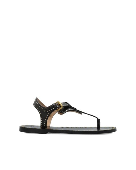 Isabel Marant Black Sandals 'Joonya'