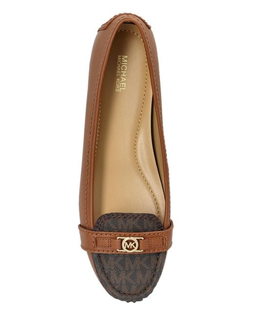MICHAEL Michael Kors Moccasins Mandy in Brown | Lyst