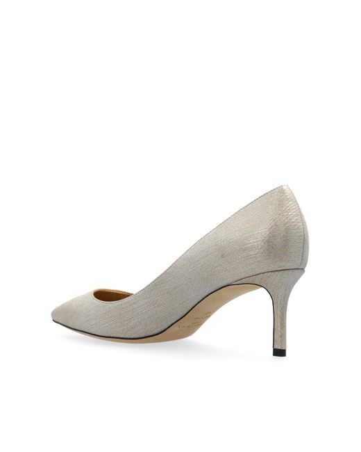 Jimmy Choo White Heeled Shoes "Romy"