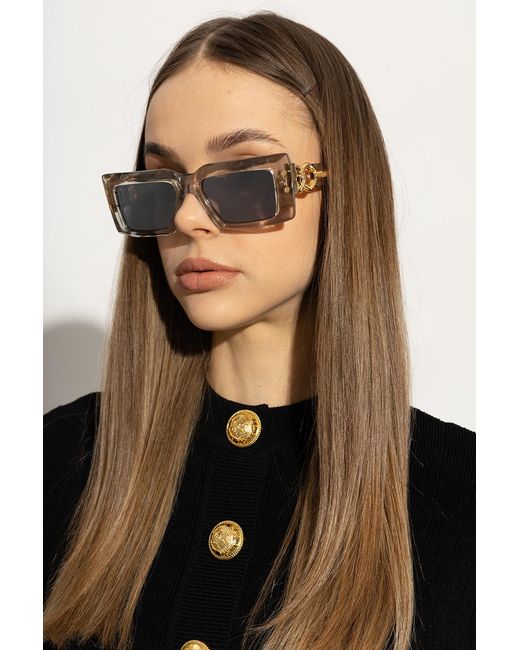 Balmain Gray 'Imperial' Sunglasses