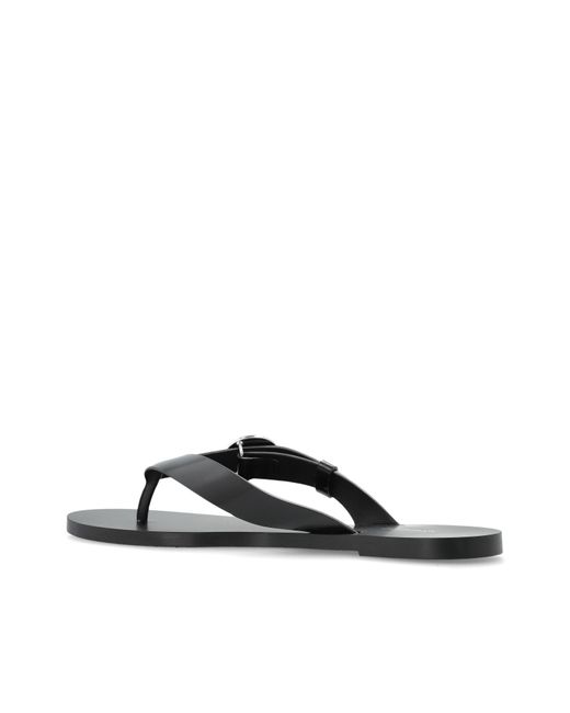 Coperni Black Leather Slides