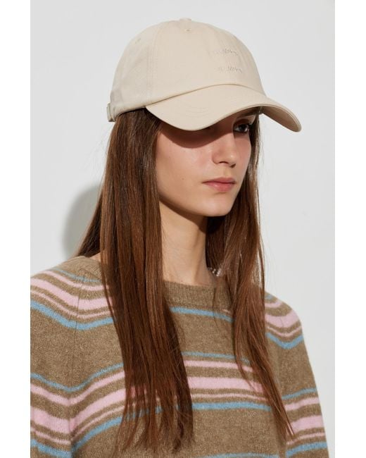 Samsøe & Samsøe Natural Baseball Cap 'Saaddie'