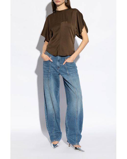 Isabel Marant Blue Heeled Shoes Padim