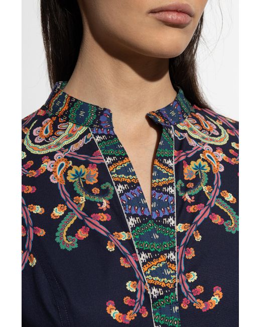 Etro Multicolor Patterned Dress