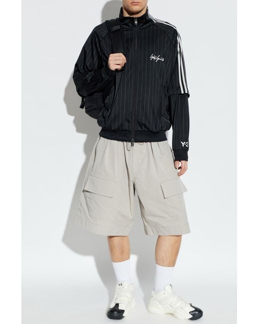 Y-3 White 'Cargo' Shorts for men