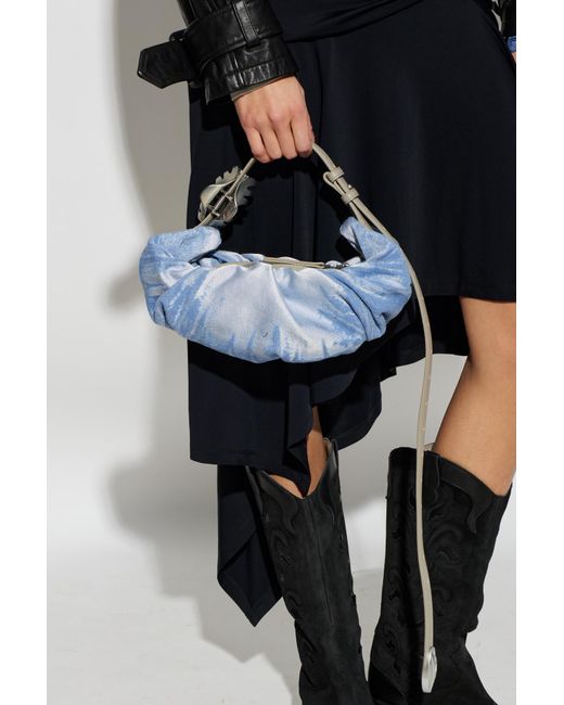 DIESEL Blue Shoulder Bag '2.0 Grab-D'