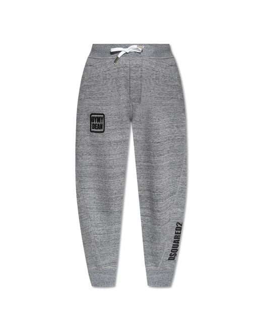 DSquared² Gray Sweatpants