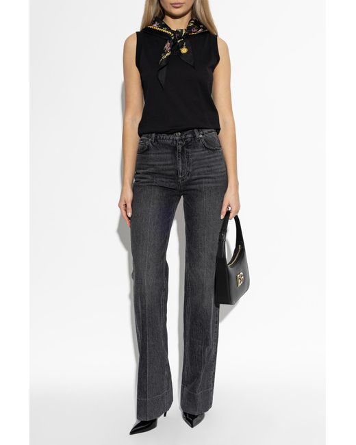 Dolce & Gabbana Black Straight-Leg Jeans