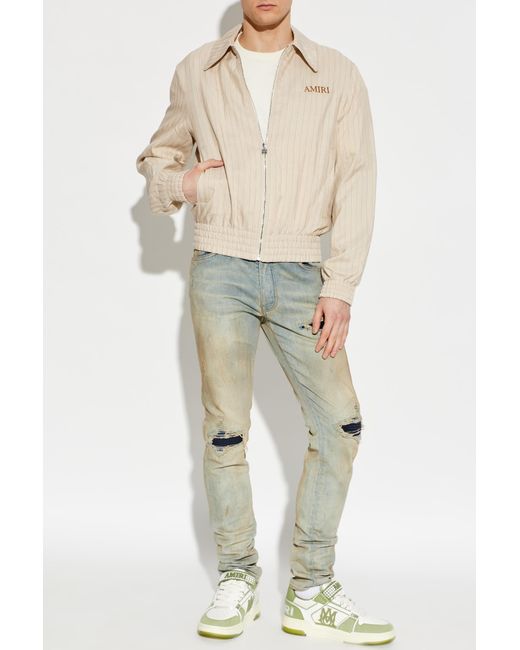 Amiri Natural 'Bomber' Jacket for men