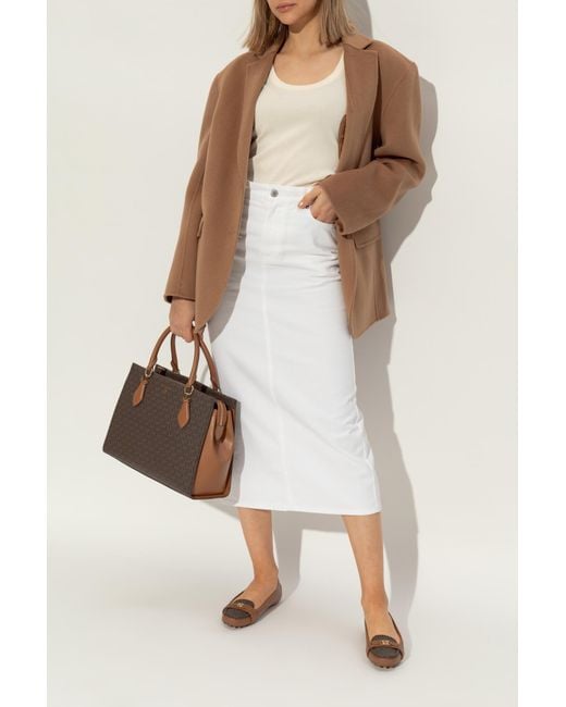 MICHAEL Michael Kors Moccasins Mandy in Brown Lyst UK