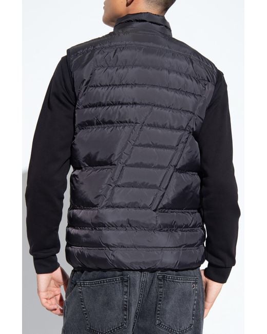 EA7 Down Vest in Black for Men Lyst UK