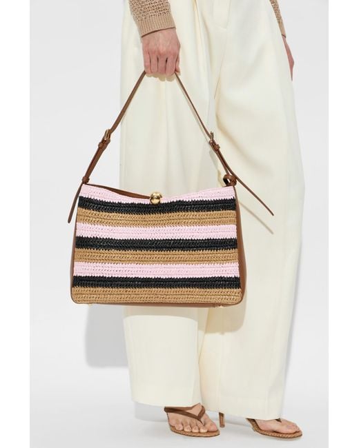 Furla Natural Shoulder Bag "Sfera Soft Large"