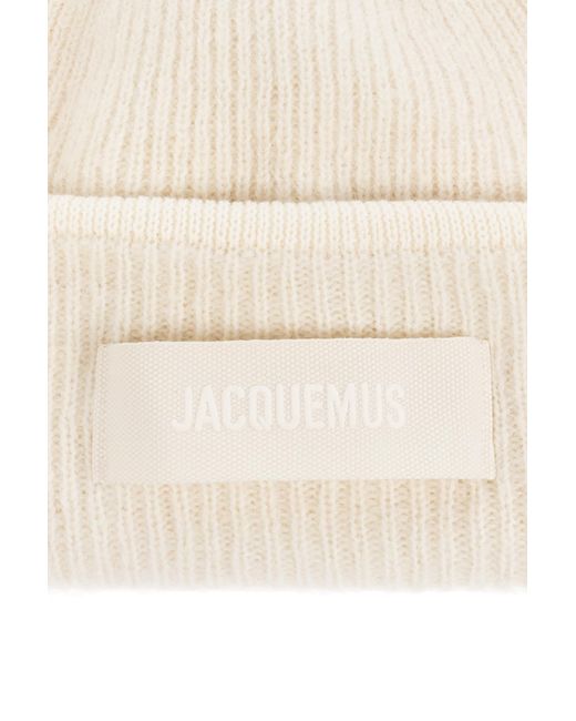 Jacquemus Natural Cap With Logo