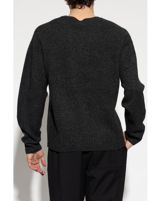 A.P.C. Black Yak Sweater for men