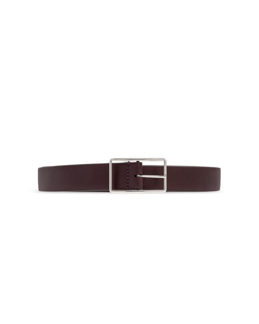 Tory Burch Red Leather Belt