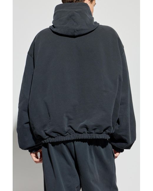 Balenciaga Black Reversible Jacket With Logo for men