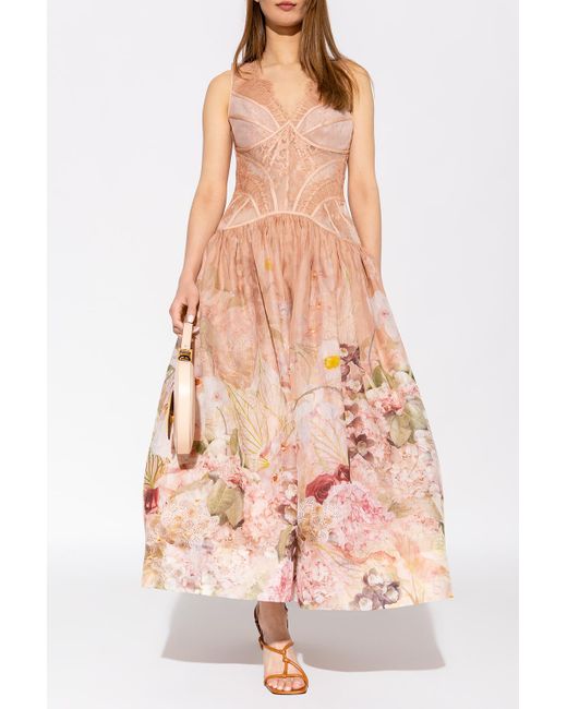 zimmermann beige dress