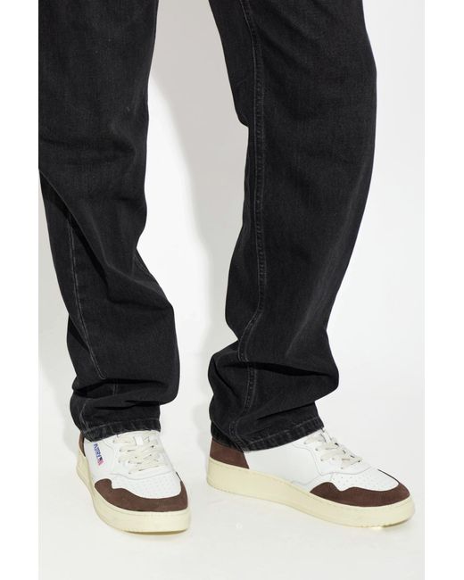 Autry White 'Medalist' Sports Shoes for men