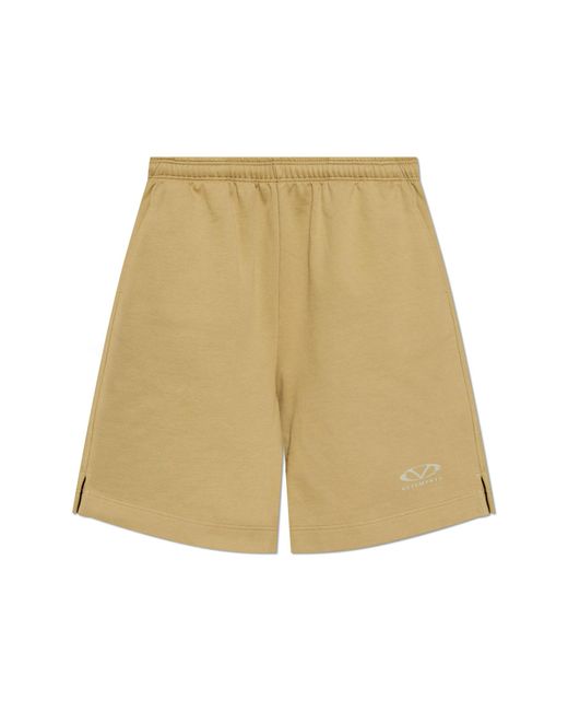 Vetements Natural Logo Shorts for men