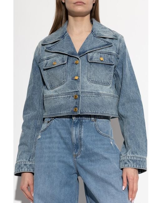 MICHAEL Michael Kors Blue Denim Jacket