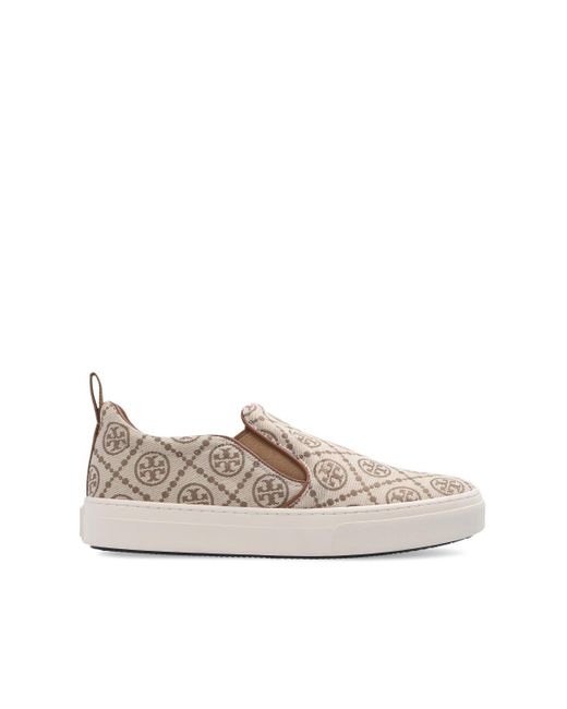 tory burch canvas sneakers