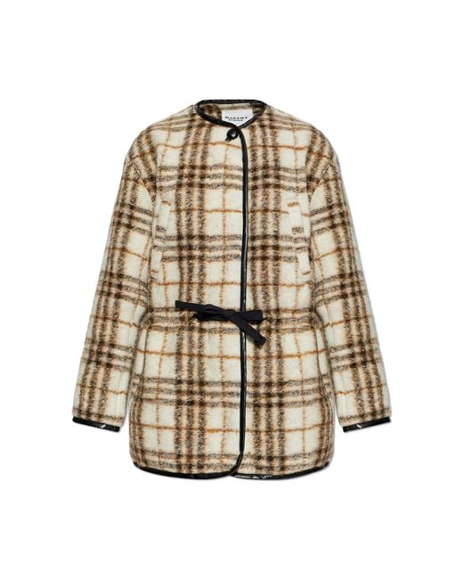 Isabel Marant Natural 'Ullana' Jacket