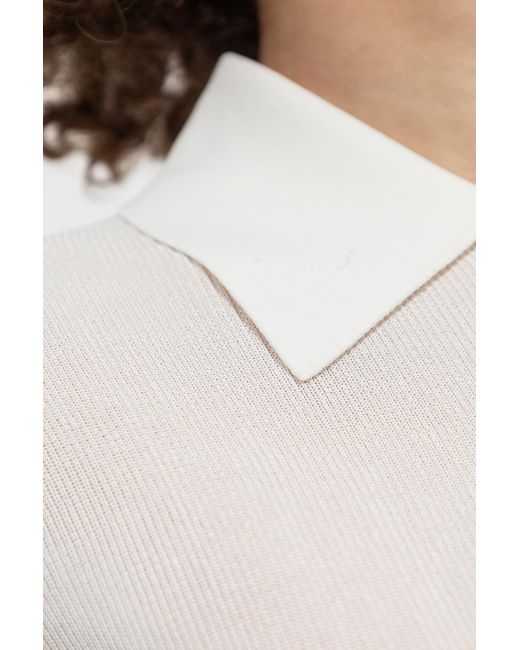 Self-Portrait White Body With Buttons