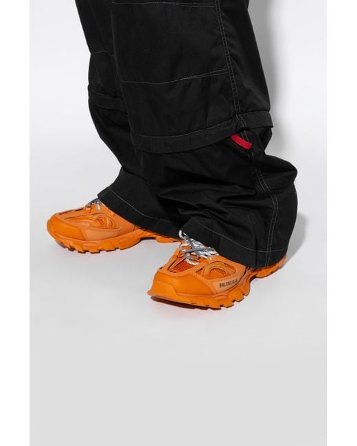 Balenciaga Orange Sneakers for men