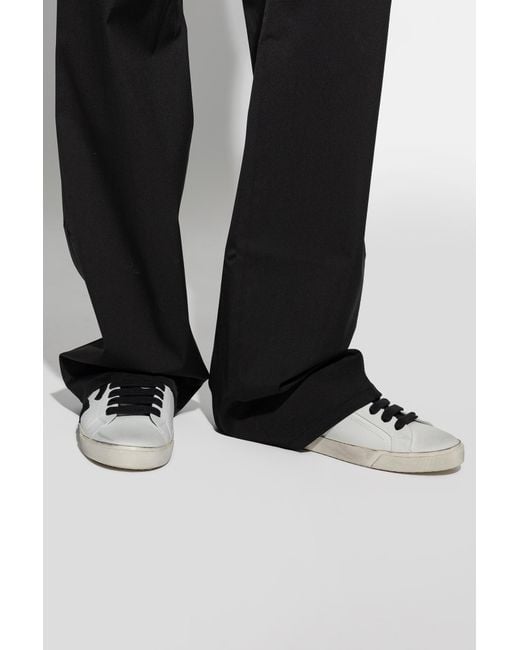 Dolce & Gabbana White 'Portofino' Sneakers for men