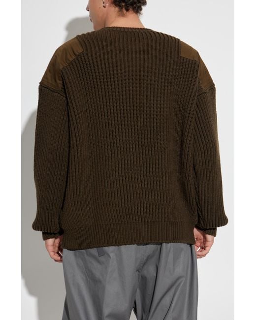 DSquared² Brown Wool Sweater for men