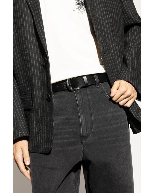 Isabel Marant Black 'Zaph' Belt for men