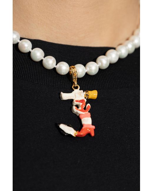 Marni White Pendant