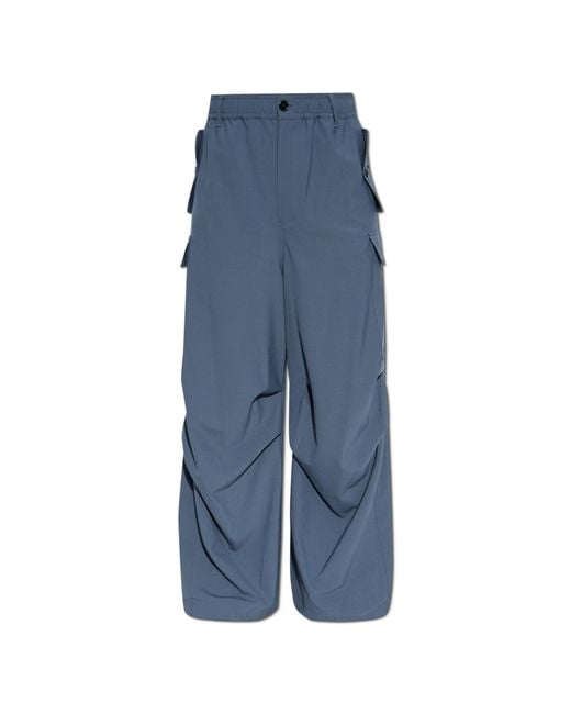 Marni Blue Trousers With Pockets for men