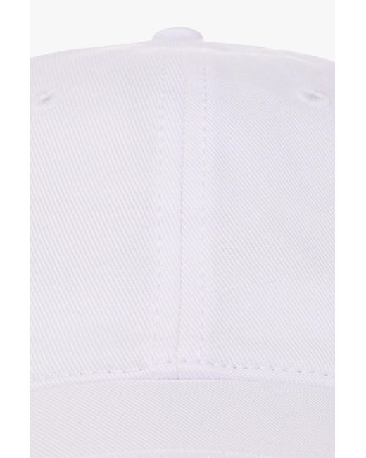 Lacoste White Baseball Cap